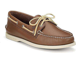 mens tan sperrys