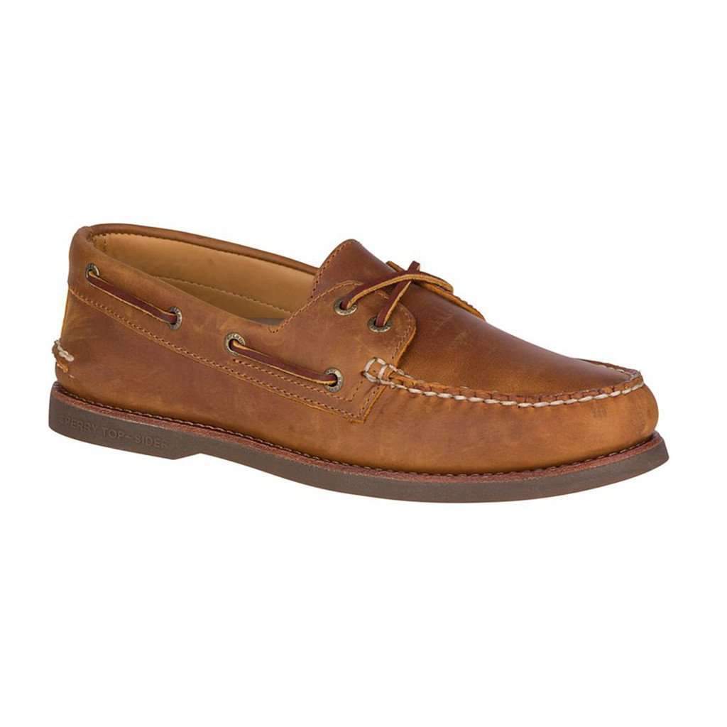 men's gold cup authentic original nubuck boat shoe