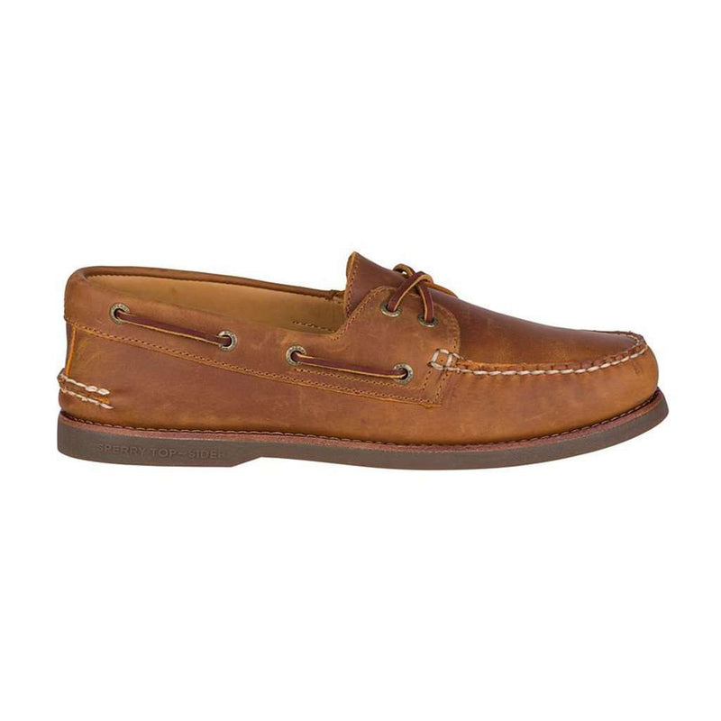 men's gold cup authentic original nubuck boat shoe