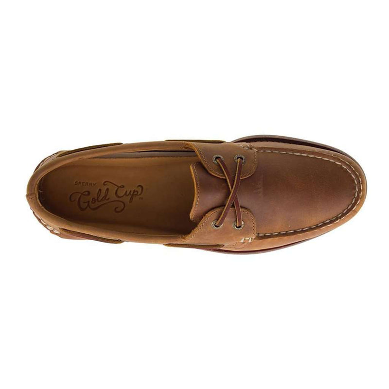 sperry gold cup tan gum