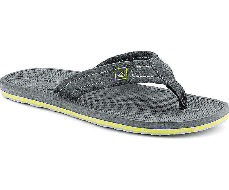 sperry flip flops for men