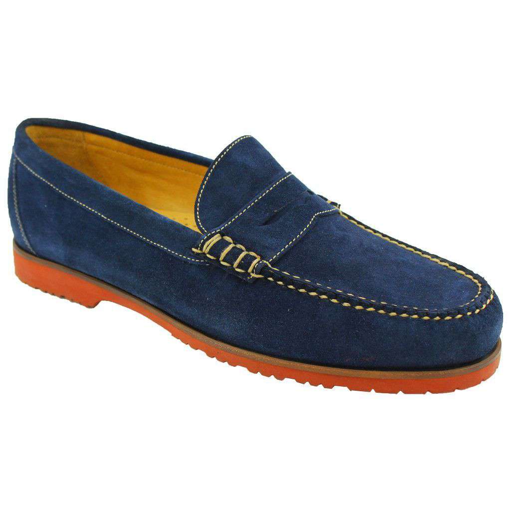 Martin Dingman Pierson Loafer in Navy