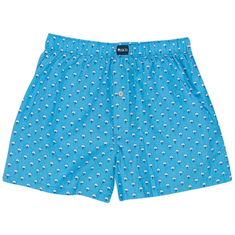 Southern Shirt Company Cotton Club Boxers in Bonnie Blue – Country Club ...