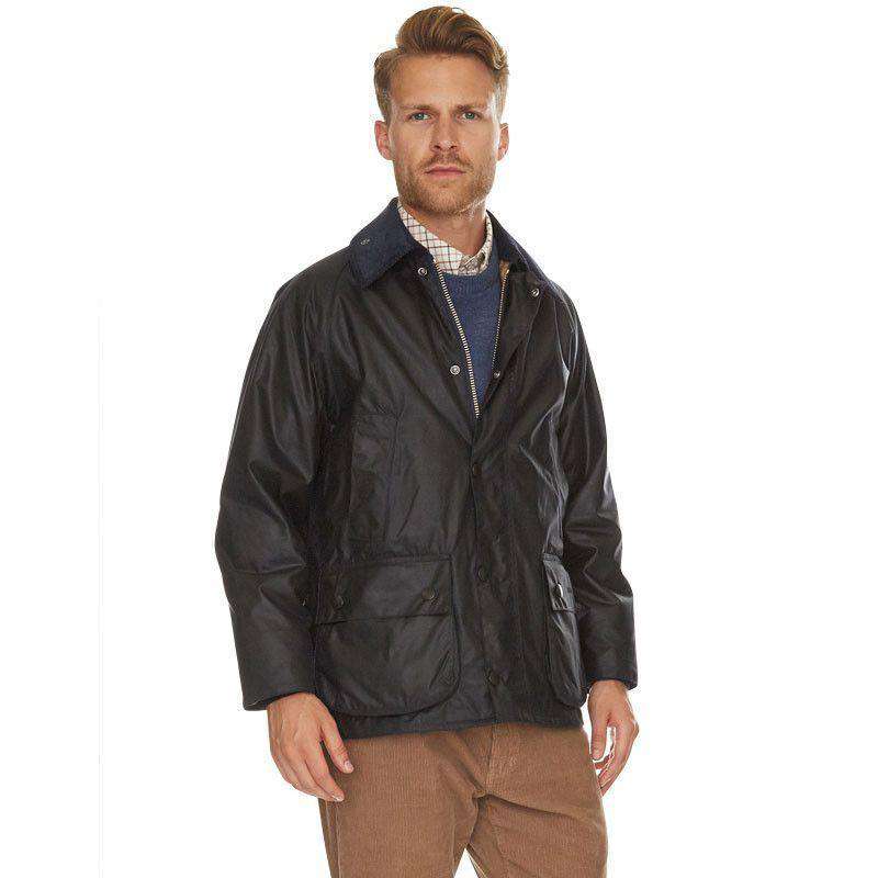 التبن barbour brandene jacket navy 