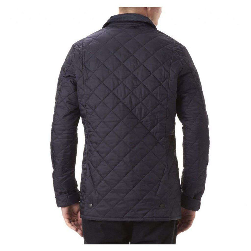 barbour heritage liddesdale quilted jacket navy