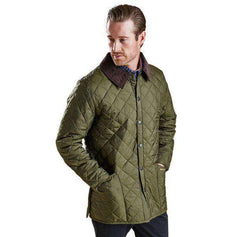 barbour liddesdale quilted jacket olive