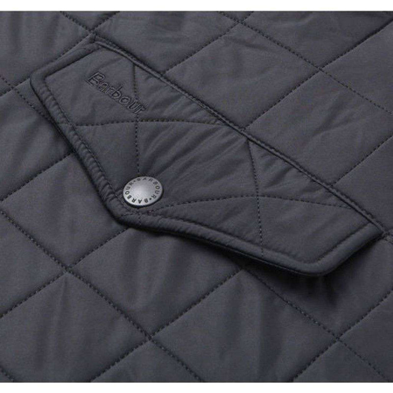 Barbour Powell Quilted Jacket in Black