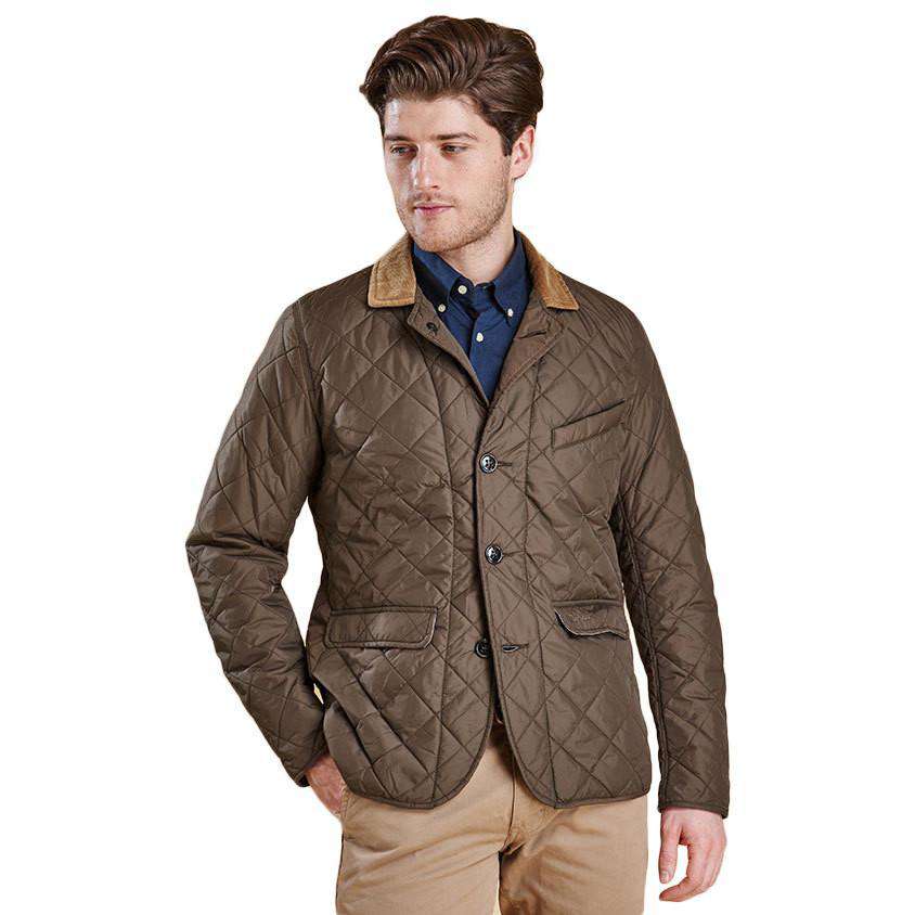 Barbour Quilted Tailored Fit Beauly Jacket in Dark Olive – Country Club ...