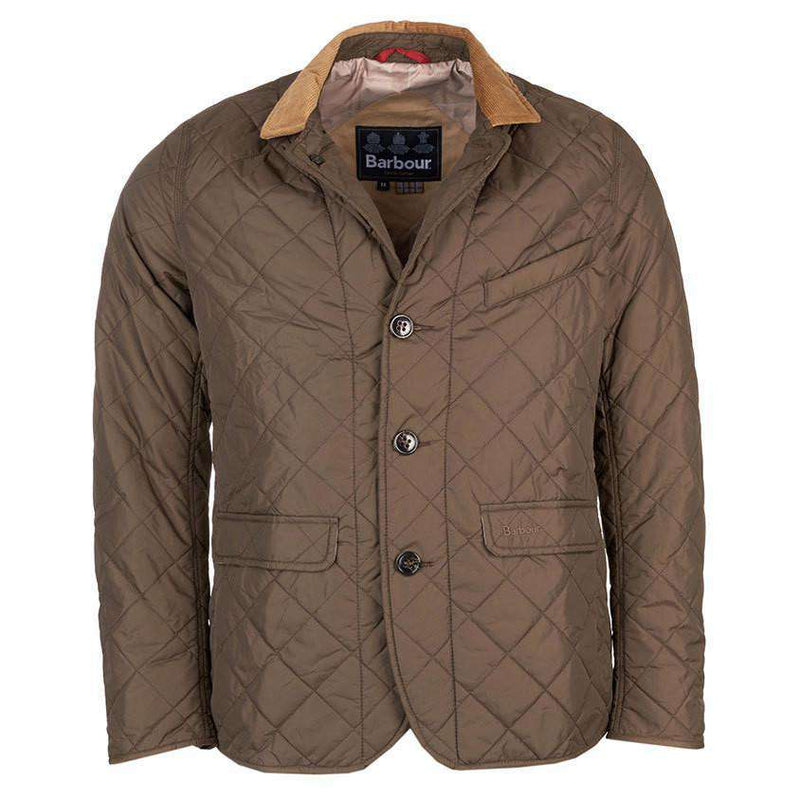 Barbour Quilted Tailored Fit Beauly Jacket in Dark Olive – Country Club ...