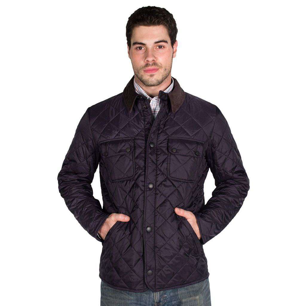 Barbour Tinford Quilted Jacket in Navy
