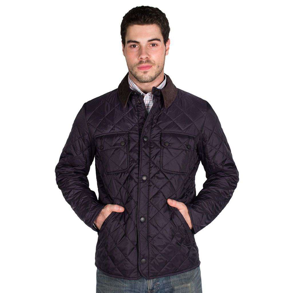 navy barbour shirt