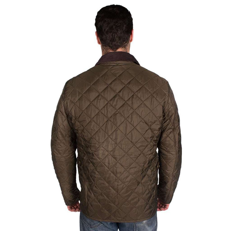 Barbour Tinford Quilted Jacket in Olive