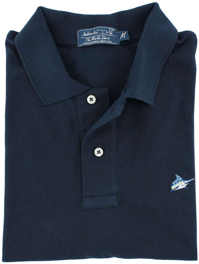 polo with marlin logo