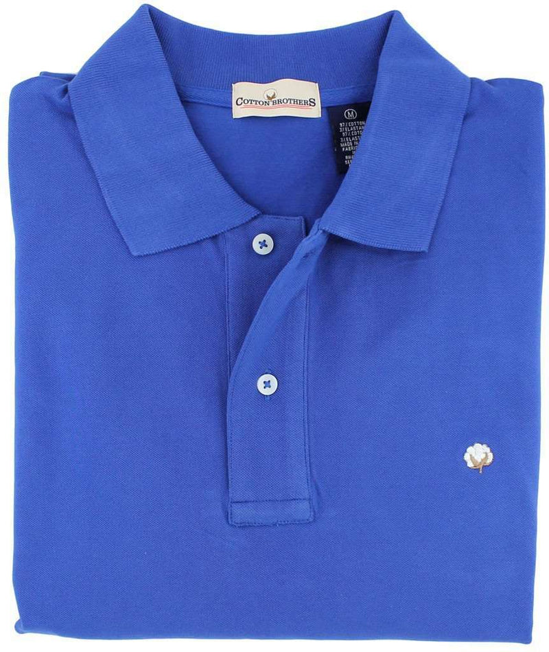 Cotton Brothers Polo Shirt in Royal Blue