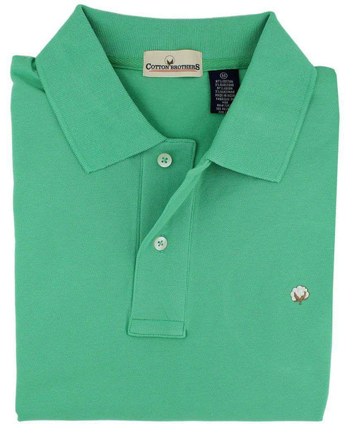 Cotton Brothers Polo Shirt in Seafoam Green