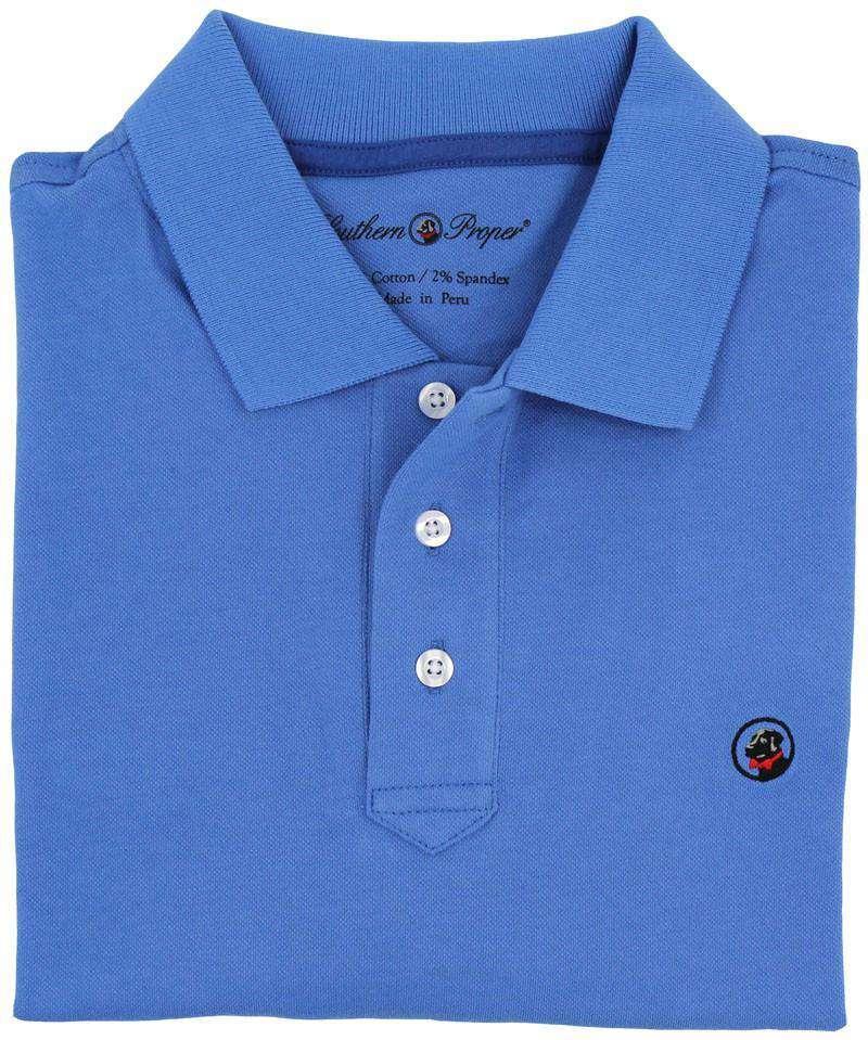 Southern Proper Proper Polo in Blue