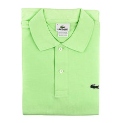 lime green lacoste shirt