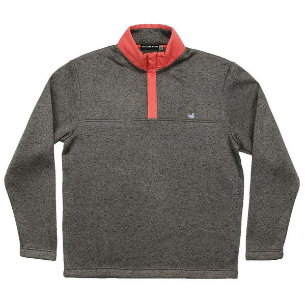 Southern Marsh FieldTec Woodford Snap Pullover in Midnight Gray