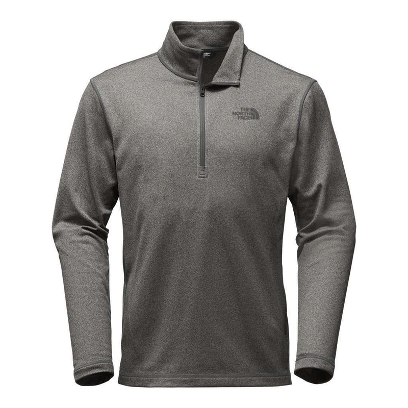 the north face men's tech glacier quarter zip