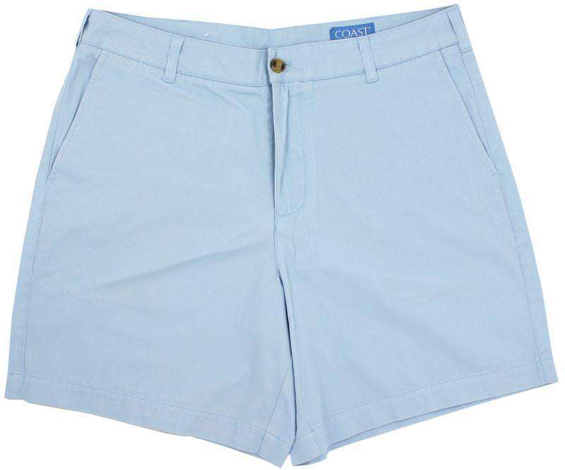 Pawleys Twill Shorts in Carolina Blue by Coast-32 – Country Club Prep