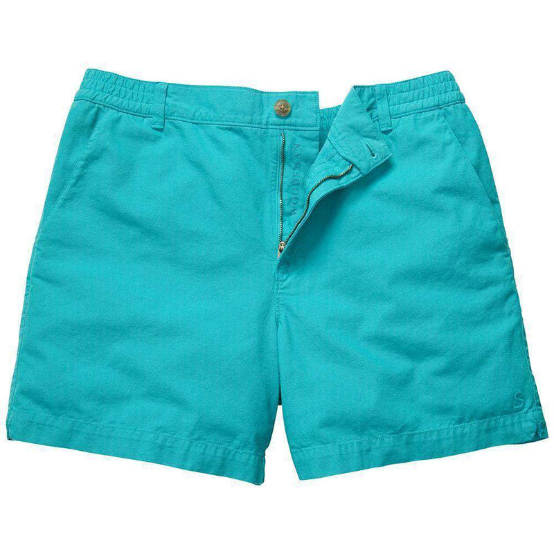 Southern Proper Preppy Camp Short in Turquoise – Country Club Prep