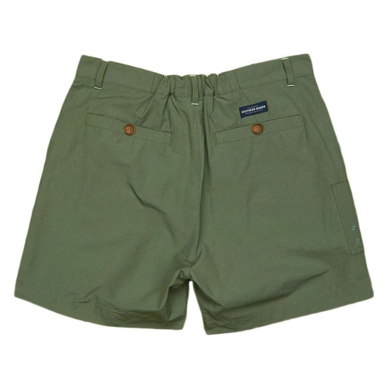 Southern Marsh The Tarpon Flats Fishing Short in Dark Green