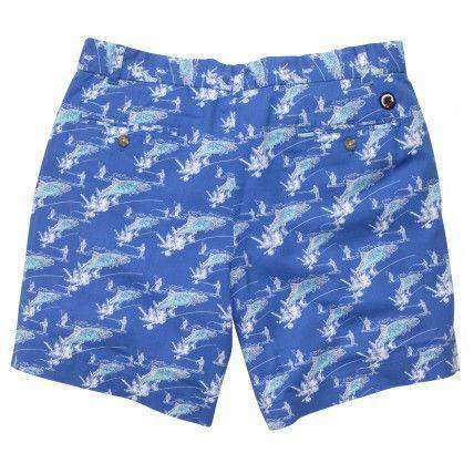 Southern Proper WLS Trout Short in Blue