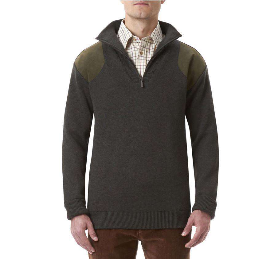 barbour quarter zip sweater