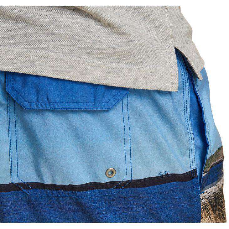 Barbour Beacon Shorts in Blue – Country Club Prep