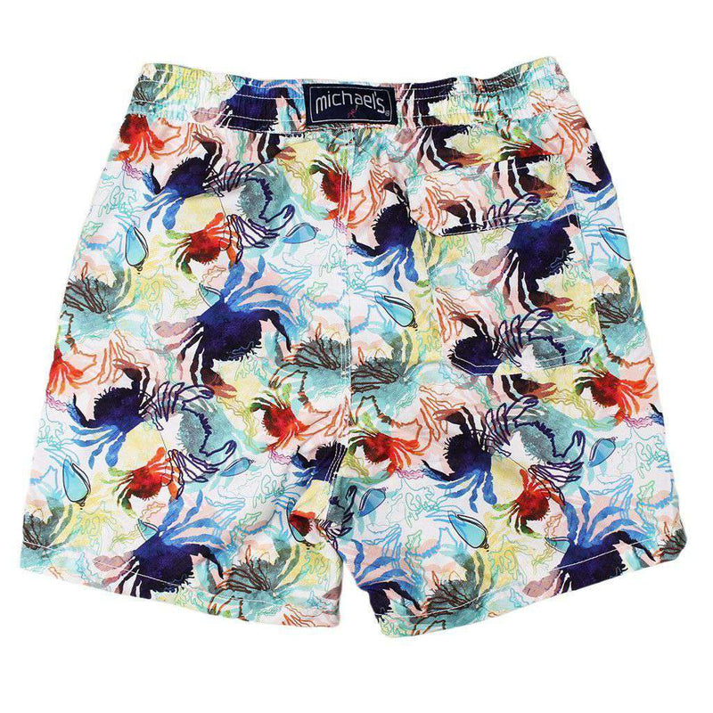 Crabs Swim Trunks in Navy and White by Michael's – Country Club Prep