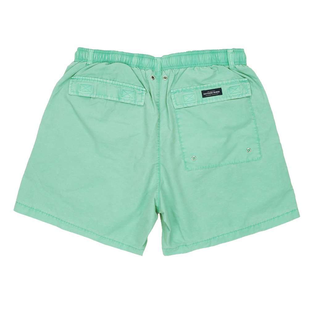 Southern Marsh Tarpon Flats Fishing Short in Dark Green