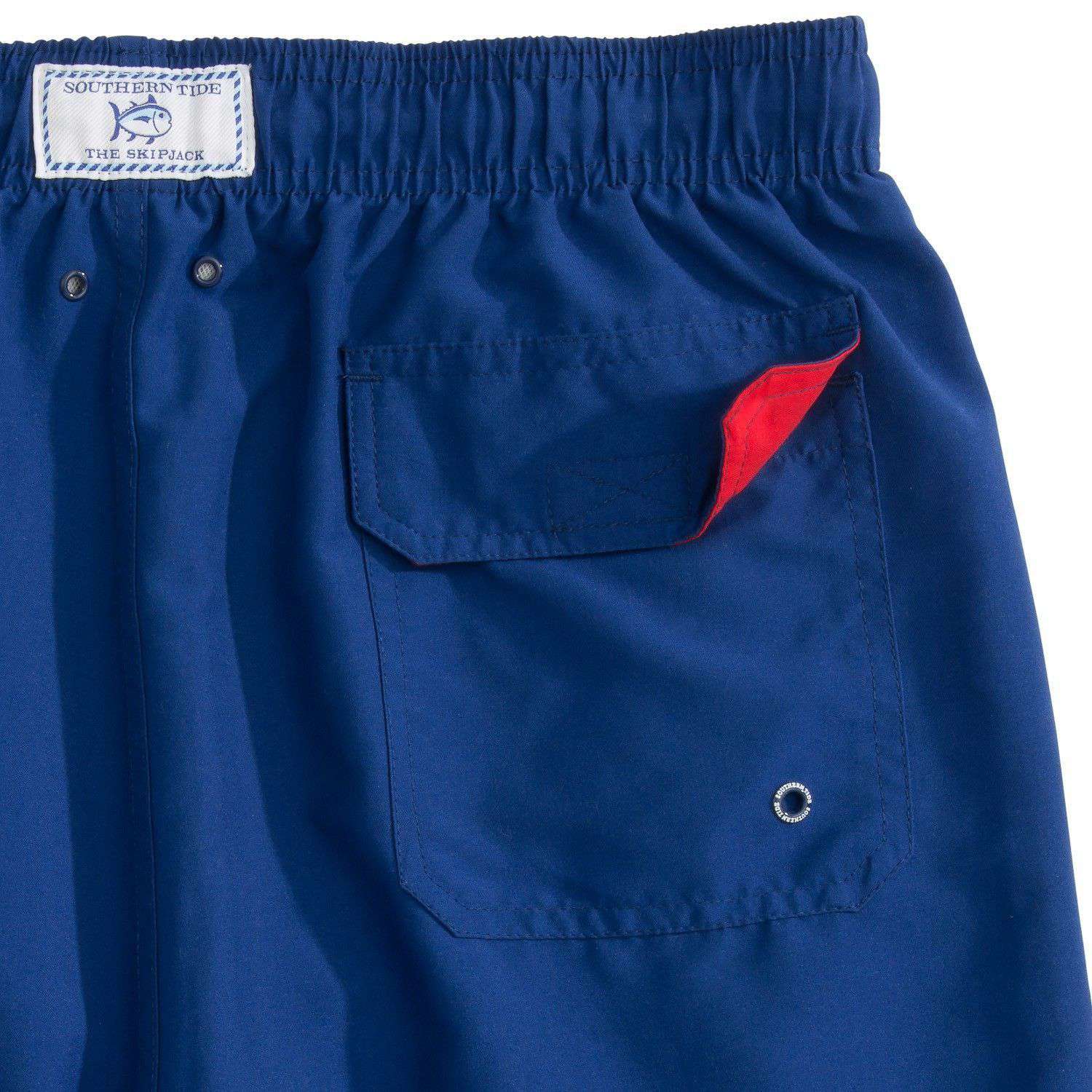 Southern Tide Solid Swim Trunks in Yacht Blue – Country Club Prep