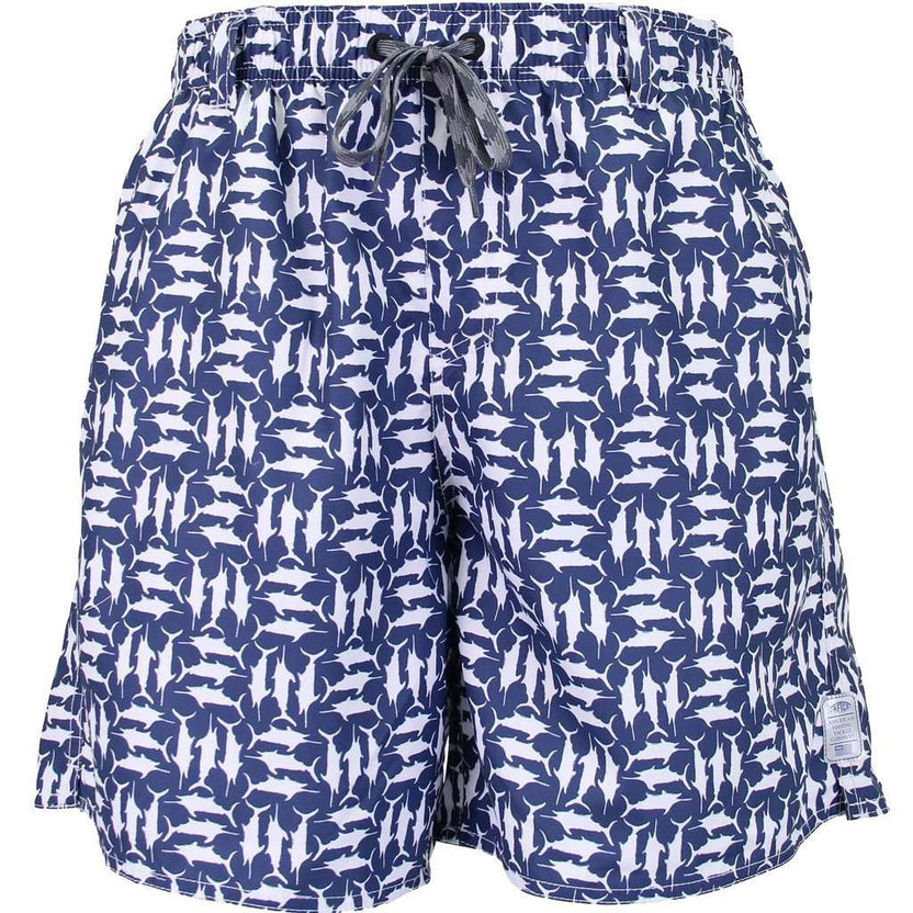 AFTCO Tick Tack Swim Trunks in Midnight – Country Club Prep