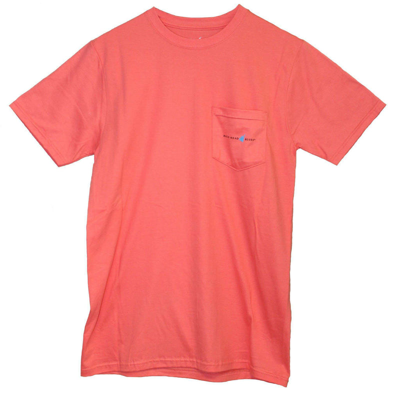 Anchor Tee in Nantucket Red by Bald Head Blues