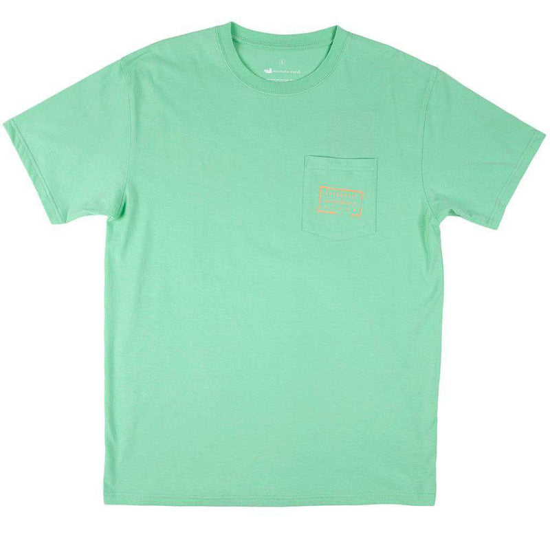 Southern Marsh Authentic Tee in Bimini Green – Country Club Prep