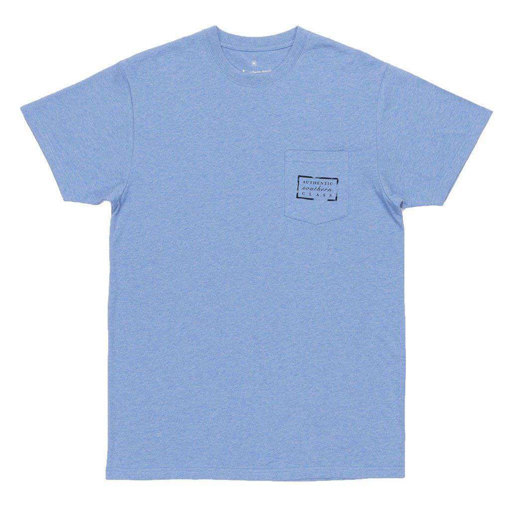 Southern Marsh Authentic Tee in Washed Blue