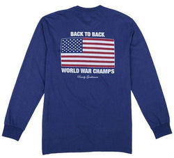 back to back world war champs long sleeve