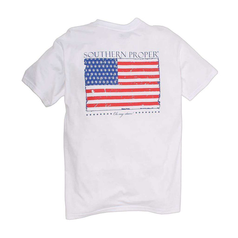 Southern Proper Exclusive Oh My Stars Tee in White