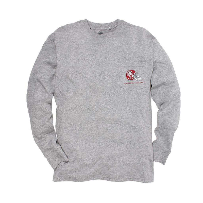 Southern Proper Exclusive Preppy and Football Long Sleeve Tee in ...