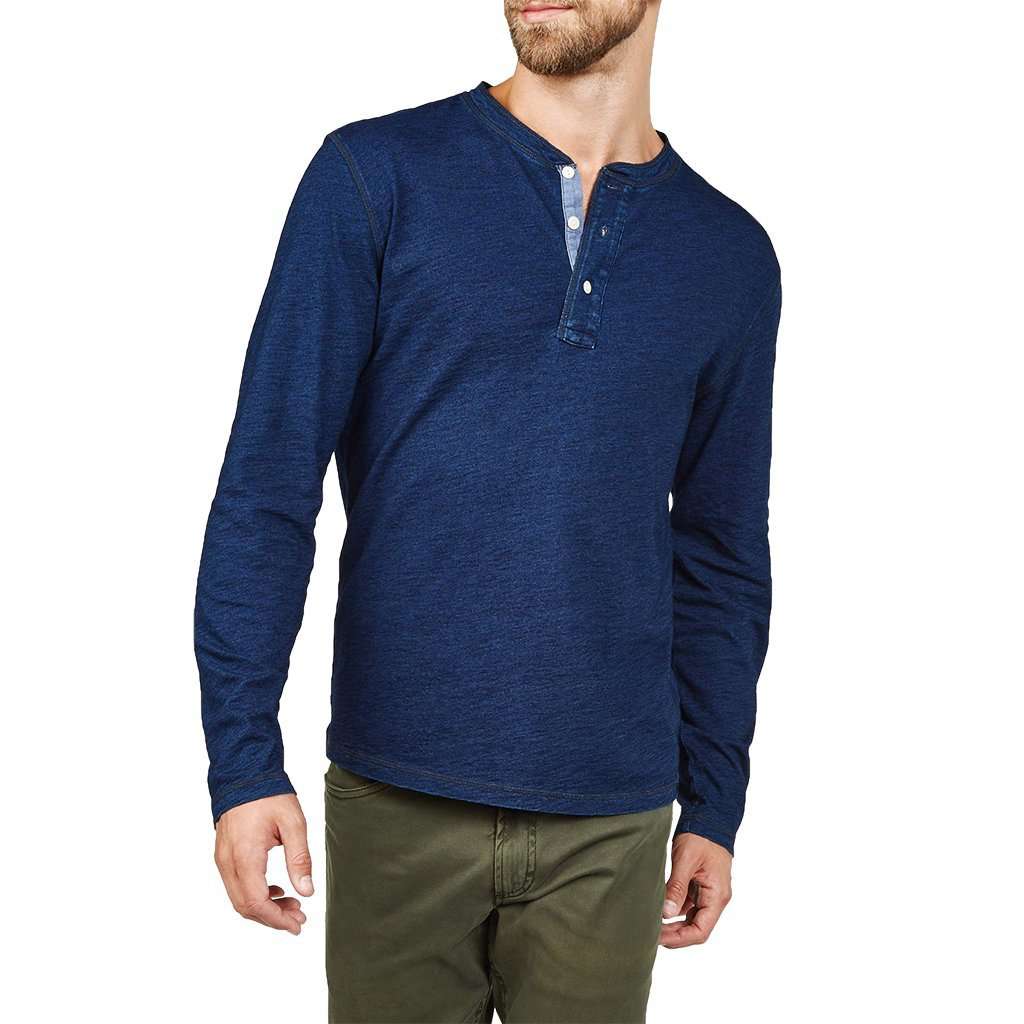 nike indigo long sleeve top men