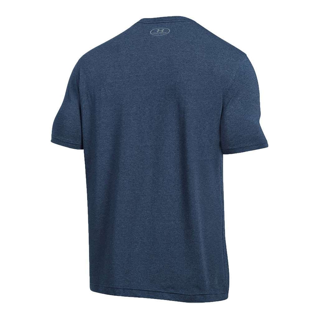 Under Armour Men's UA Charged Cotton® Sportstyle Tee in Midnight Navy ...