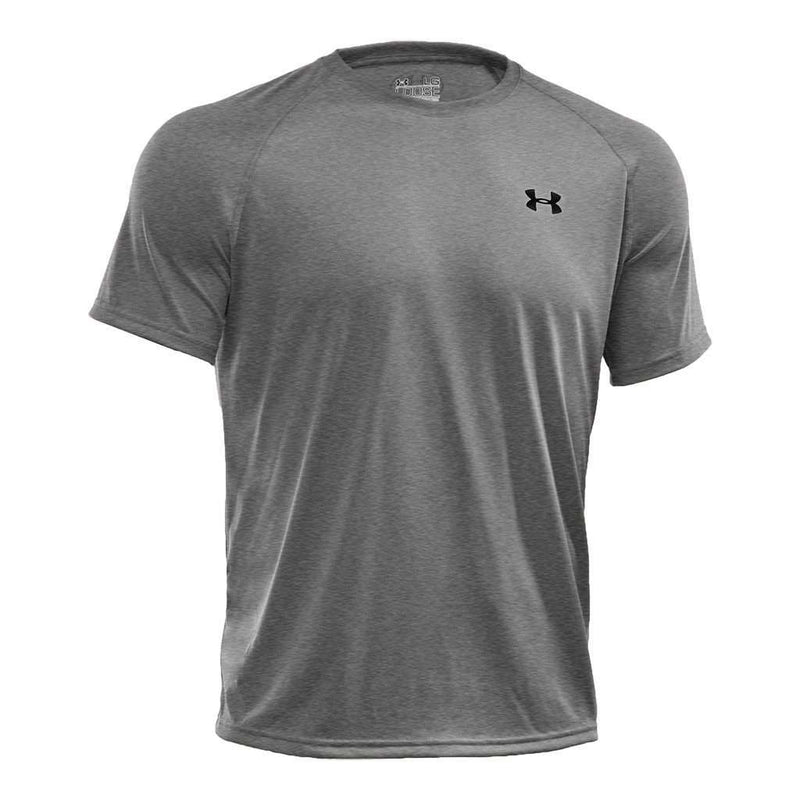 Under Armour Men's UA Tech™ Short Sleeve T-Shirt in True Gray Heather ...