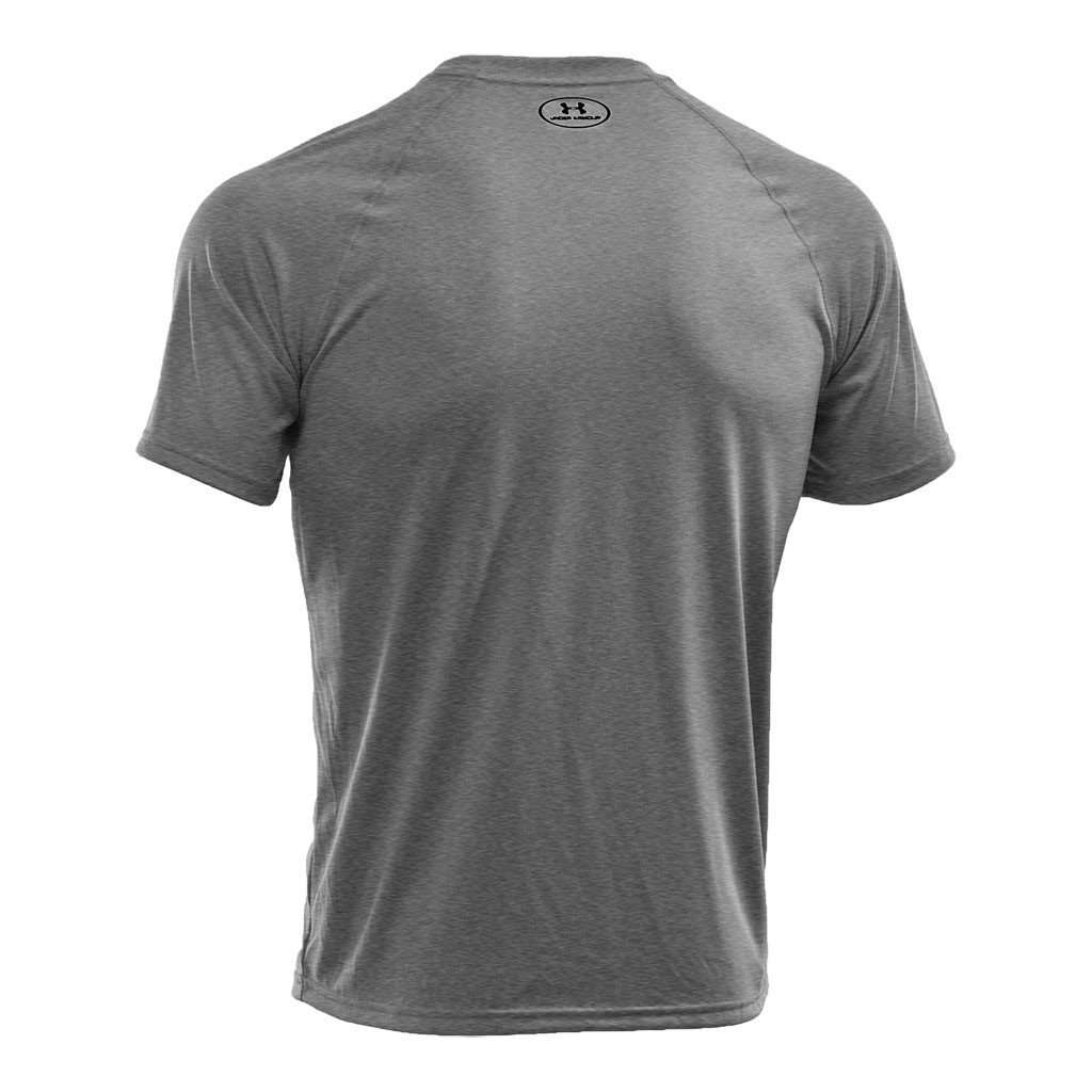 Under Armour Men's UA Tech™ Short Sleeve T-Shirt in True Gray Heather ...