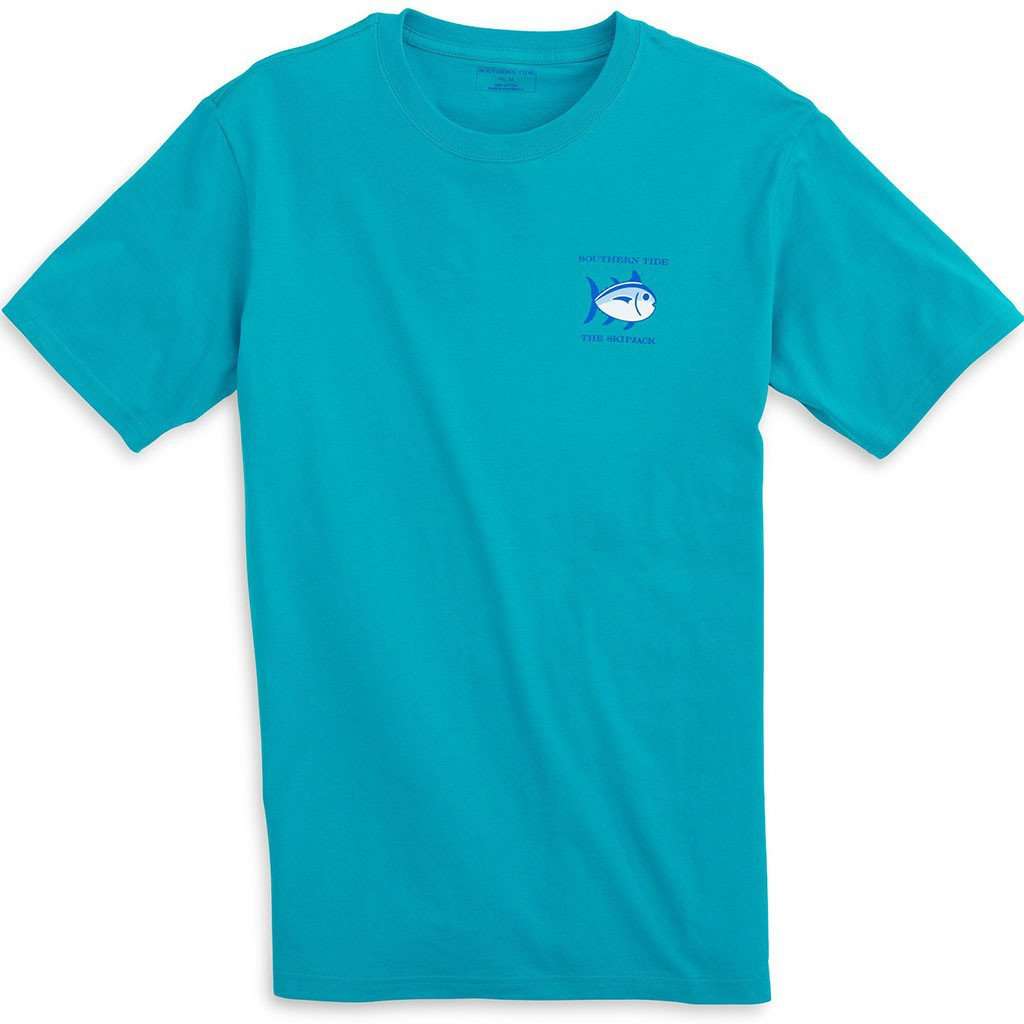 Southern Tide Original Skipjack Tee Shirt in Cool Breeze – Country Club ...
