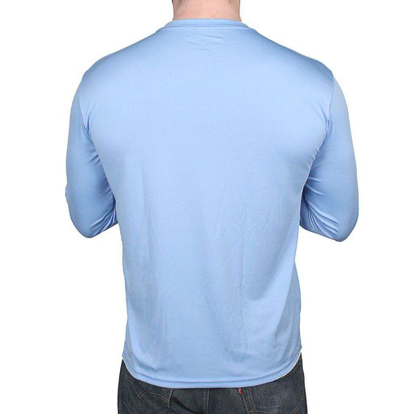 Costa Del Mar Performance Core Long Sleeve T-Shirt in Carolina Blue