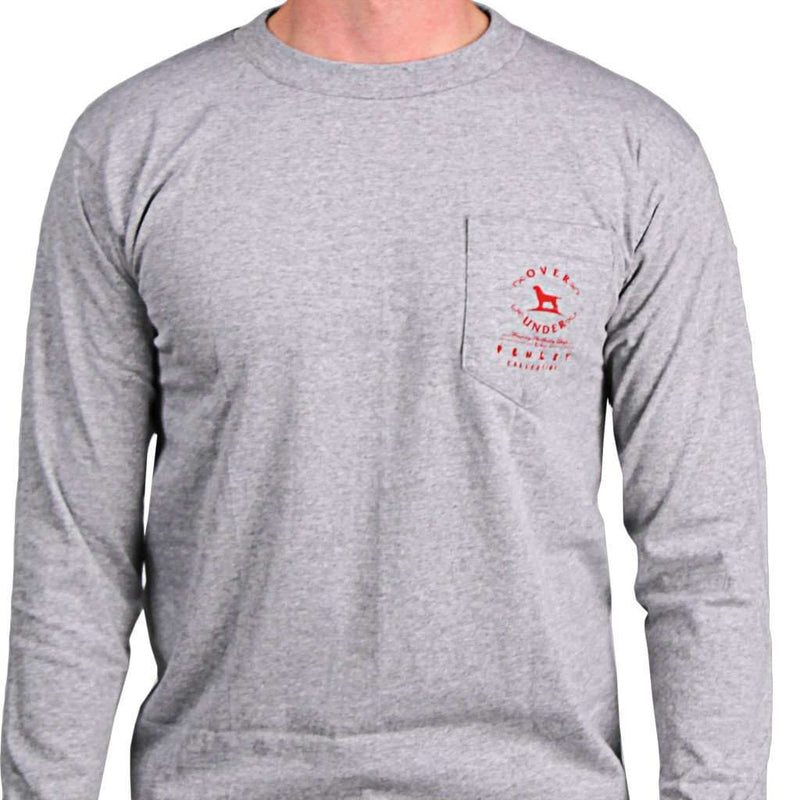 Over Under Clothing Robert E. Lee Long Sleeve Tee in Grey