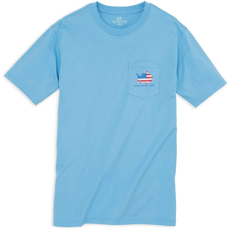 Southern Tide Skipjack Nation Tee Shirt in Ocean Channel – Country Club ...