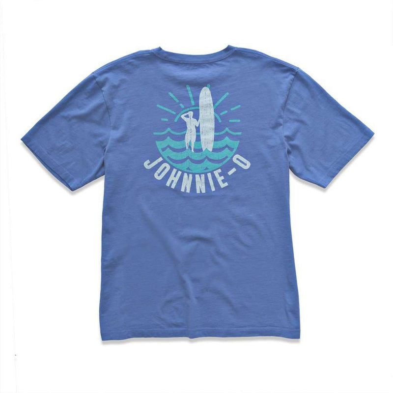 Johnnie-O Sondowner Tee Shirt in Shade Blue – Country Club Prep