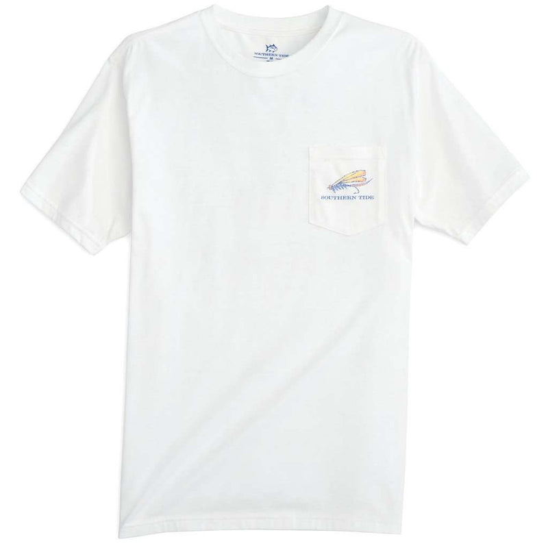 Southern Tide Speckled Trout Tee in Classic White – Country Club Prep