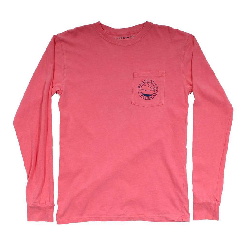 Waters Bluff Stand Up Long Sleeve Tee Shirt in Watermelon – Country ...